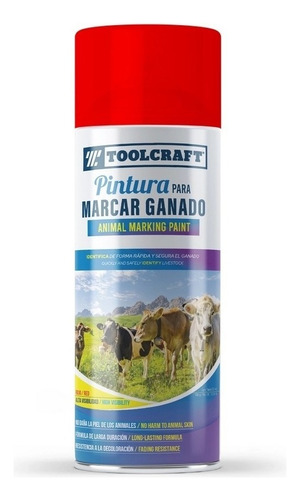 Pintura En Aerosol Para Marcar Ganado Toolcraft Tc5840