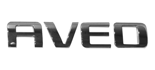 Emblema Cajuela  Chevrolet Aveo 1.6 2011 Letras  Aveo 
