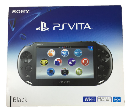 Sony Ps Vita Slim Preto Cib Quase Novo