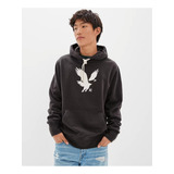 Sudadera American Eagle Supersoft Blk