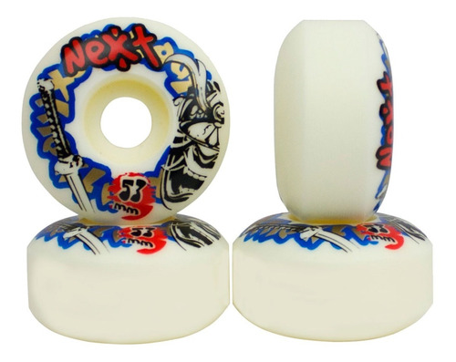 Rodinha Roda Skate Next (moska) 53mm 101a Dura E Veloz