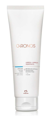 Natura Chronos Limpeza Hidratante Pele Normal A Seca 115ml