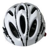 Casco Bicicleta Ajustable Con Luz + Lentes De Imán  