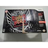 Guitar Hero Warriors Of Rock + Instrumentos Nintendo Wii