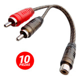 Cable Rca Rock Series Rks-ymx10 1 Hembra 2 Macho (bolsa Con 