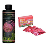 Plant Grow Lite 250ml + 36 Pastilhas Co2 Aquarios Plantados