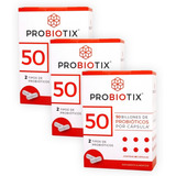 Probiotix | 3 Pack | 50 Billones De Probióticos | 90 Cáps.