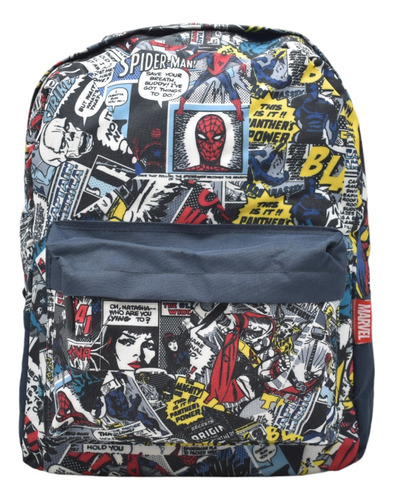 Mochila Spiderman Estampado Historieta Primaria 143308 Ruz 