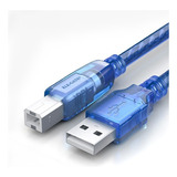 Cable Usb A B Macho 3m Impresora Escaner Multifuncional