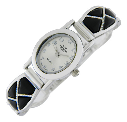 Reloj Montreal Mujer Ml583 Apliques Acrílicos