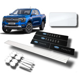 Protector Cubre Zócalos Carbono Ford Ranger Envio Gratis 