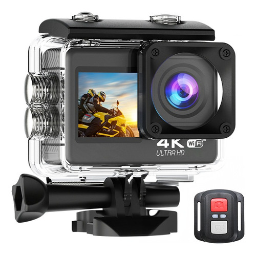 Camara Deportiva Carrello 4k Hd 60fps Sumergible 30m Acción