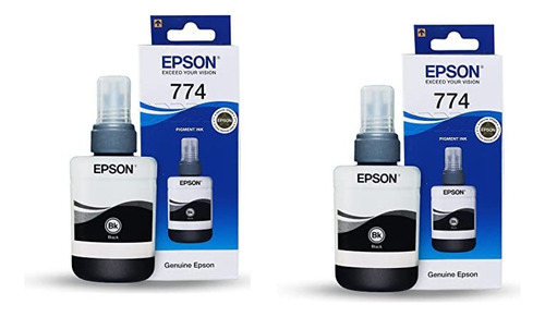 Tinta Epson T774 T774120 Black| L656 L1455 L655 M100  Pçs