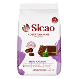 Chocolate Sicao Mais Gotas 1,01kg Meio Amargo