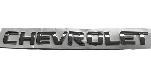 Emblema Letra Chevrolet Cromada Aveo Optra Captiva Foto 2