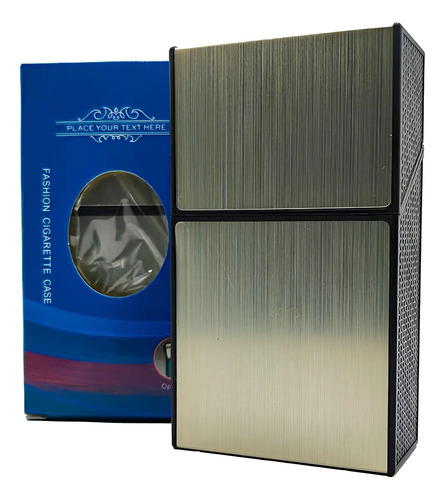 Cigarrera Porta Cigarros Con Encendedor Electrico Usb | MercadoLibre