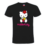 Polera Hello Kitty  Estampado Dtf
