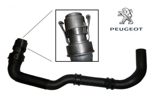 Manguera Peugeot 306 1.7 1.9 Diesel Radiador Inferior Foto 3