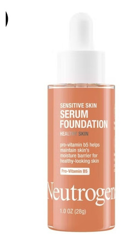 Neutrogena Serum Foundation Vitamin-b5 Piel Sensible