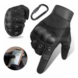 Guantes De Proteccion Pantalla Táctil Para Moto + Mosquetón