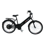 Bicicleta Elétrica Confort 800w 48v 15ah Preta - Duos Bike