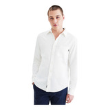 Camisa Hombre Original Button-up Slim Fit Blanco Dockers