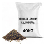Humus De Lombriz, Abono Orgánico Bolsa De 40 Kg