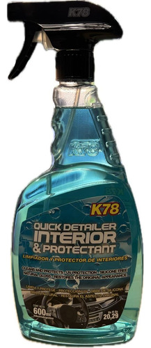 K78 Quick Detailer Interior Limpiador Y Protector Plasticos