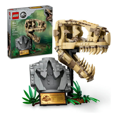 LEGO® Jurassic World Fósiles de Dinosaurio: Cráneo de T. rex; Juguete de dinosaurio para niños y niñas 76964 | Meses sin interés