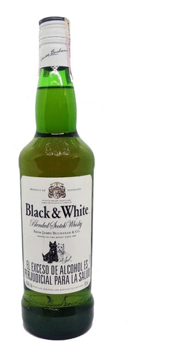 Whisky Black & White X700ml - mL a $89