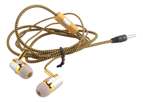 Cable Trenzado De Subwoofer H-169 Con Cableado Mp3 Mp4 De 3,