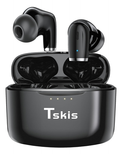 Tskis Auriculares Inalambricos Bluetooth 5.3 Integrados Enc 