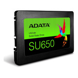 Disco Estado Sólido Ssd Adata Su650 256gb 2.5 Sata