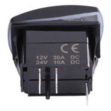 Interruptor De Palanca 12v-24v 3 Pines Bocina Encendido/apag