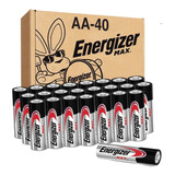 Pilas Aa Alcalinas Energizer Caja De 40 Pilas.