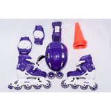 Kit Patines Chicago En Linea Ajustables + Envío Gratis