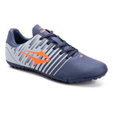 Botines Topper Kaiser Ii Tf Futbol Mno/grs/nja