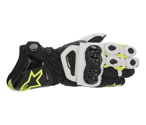 Guantes Largos De Piel Para Moto Alp