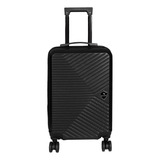 Maleta Black Unicorn Negro Carry On 20  Rigida 4 Ruedas 360°