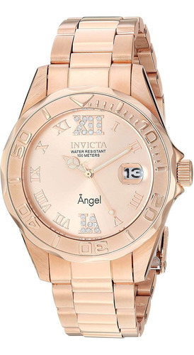 Reloj Mujer Invicta 14398 Cuarzo Pulso Oro Rosa Just Watches