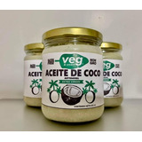 Aceite De Coco Artesanal, Extravirgen, Veg And Smart 400 Ml
