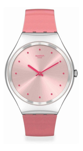 Reloj Swatch Skin Rose Moire Syxs135 Original Agente Oficial