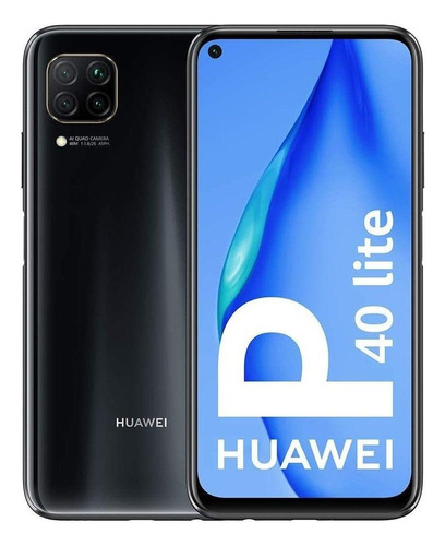 Huawei P40 Lite, Teléfono Inteligente, 6 Gb + 128 Gb, Negro