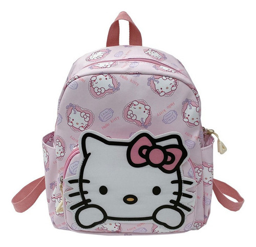 Q 2024 Nueva Mochila Para Niñas Dibujos Animados Lindo Kuromi,mochila Escolar Infantil Rosa