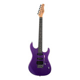 Guitarra Elétrica Tagima Tw Series Tg-510 De  Tília Metallic Purple Com Diapasão De Madeira Técnica