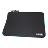 Mouse Pad Gamer 36 X 26cm 15 Efectos Luces Led Rgb Cable Usb