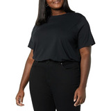 Blusa Americana Plus Size Playera Curvy Dama