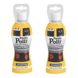 Pasta Polir Remover Manchas Vidro Ou Vitrocerâmicas Kit 2