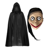 Disfraz Momo Capa + Mascara Halloween