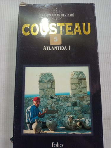 Película Vhs Cousteau 5 Atlántida I Documental Jack Cousteau